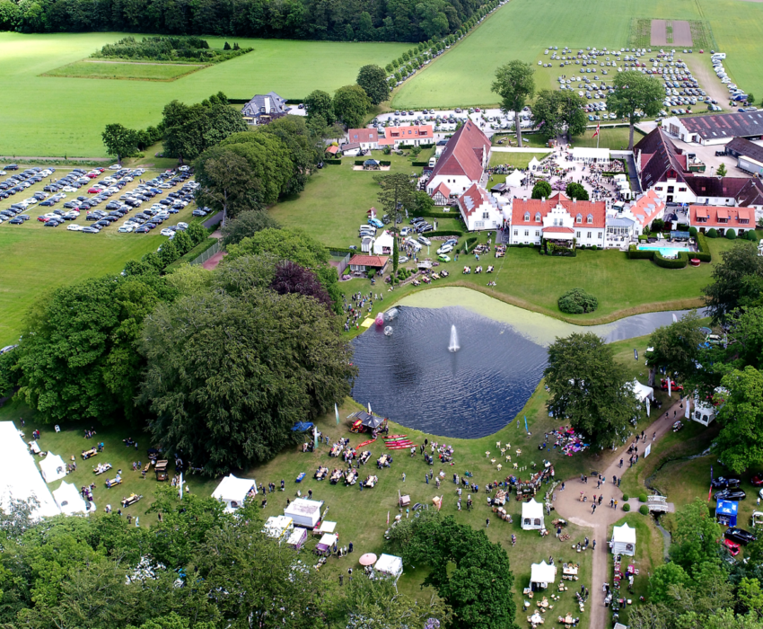 Dronebillede af Livsstilsmesse